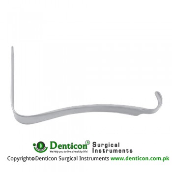 Kristeller Vaginal Retractor Fig. 3 Stainless Steel, Blade Size 115 x 32 mm